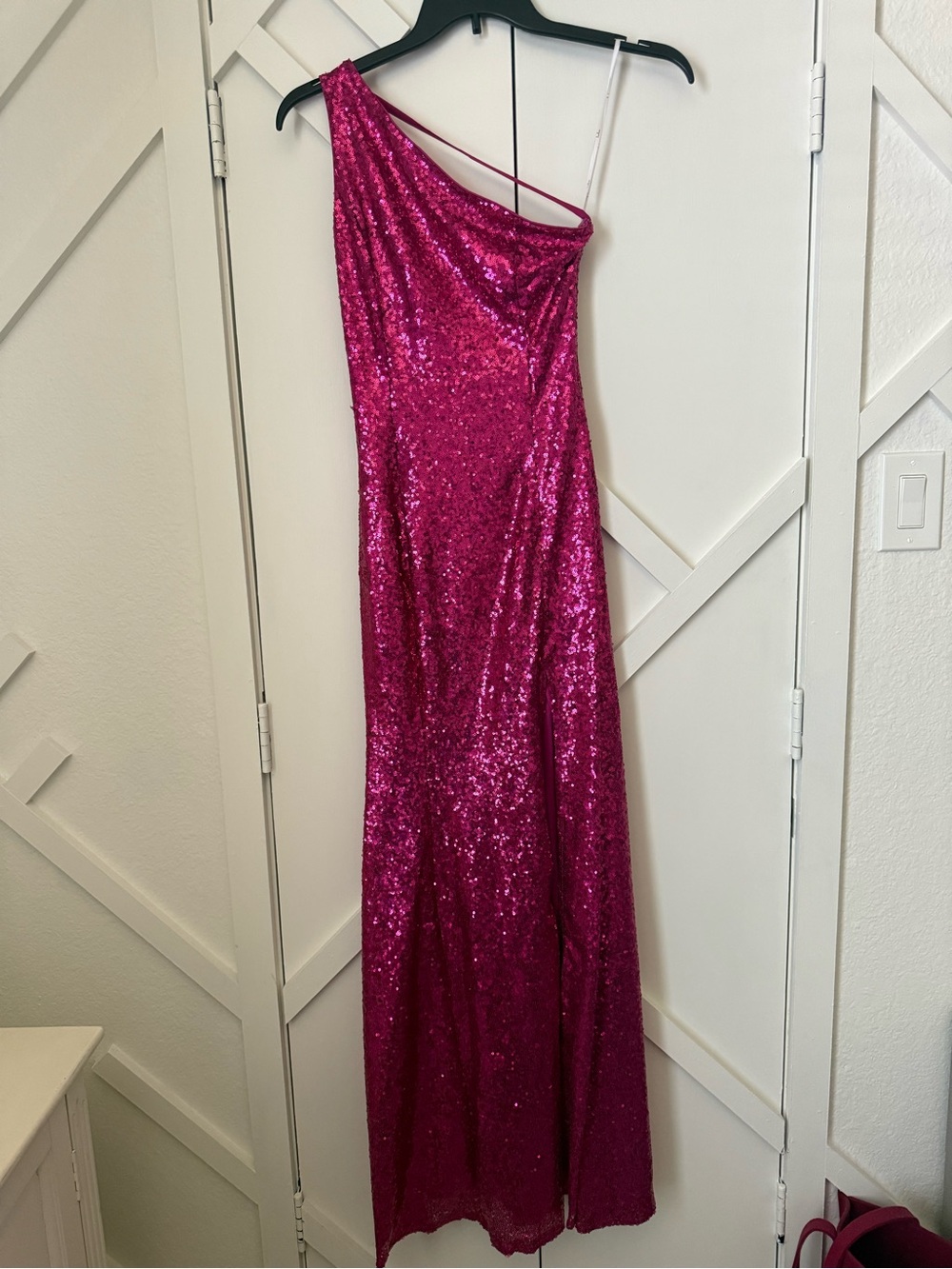 Hot pink lulus dress